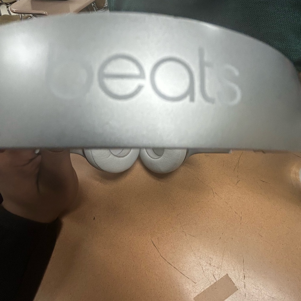 Beats Silver Headphones